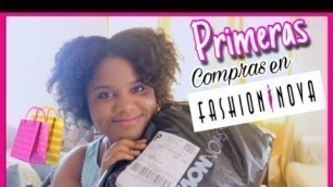 'PRIMERA VEZ COMPRANDO EN FASHION NOVA'