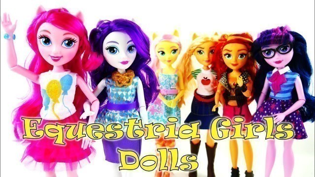 'New MLP Equestria Girls Fashion Dolls 2017 Pinkie Pie and Rarity'