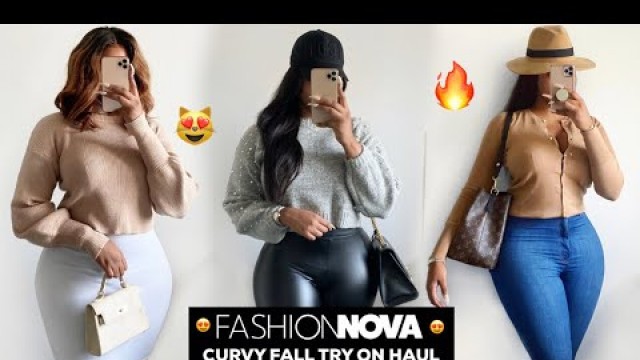 'FALL FASHION NOVA CURVE TRY ON HAUL 2019 | FALL HAUL | VINTYNELLIE'