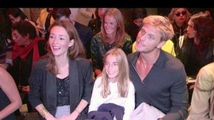 'Audrey Marnay, Arnaud Lemaire and more attending the Alexis Mabille Fashion Show in Paris'