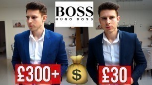 'Is Designer Clothing worth the price? (Hugo Boss vs. Topman)'