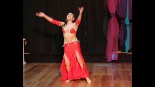 'Santa Fe Haflas - Netya performs a Middle Eastern Style Dance'