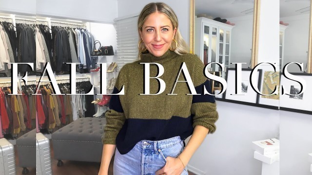 'FALL FASHION BASICS THAT ARE NOT BORING | 2019'