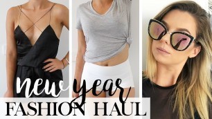 '2017 Clothing Fashion TRY-ON Haul | New Year - New Style - New You'