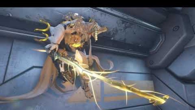 'Warframe Excalibur Umbra captura, fashion frame cinematic.'