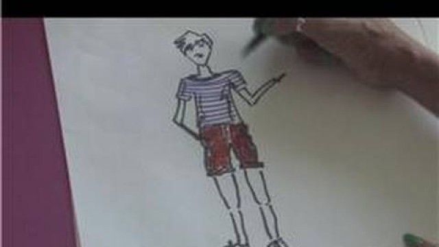'Drawing Tutorial : How to Draw Boys\' Clothes'