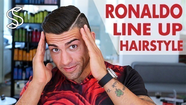 'New Cristiano Ronaldo hair style 2015'