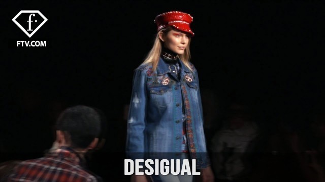 'New York Fashion Week Fall/WItner 2017-18 - Desigual trends | FashionTV'