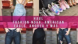 '#HAUL: FASHION NOVA, AMERICAN EAGLE, ANDREA Y MÁS... (TRY ON)'