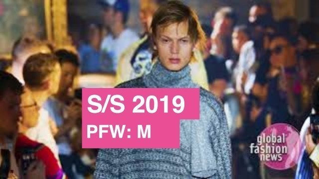 'Raf Simons Spring/Summer 2019 Men\'s Runway Show | Global Fashion News'