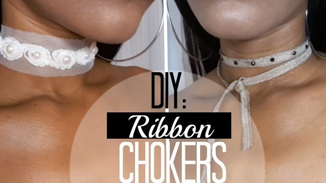 'DIY: Ribbon Chokers! 90\'s Style'