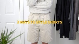 'HOW TO STYLE SHORTS | Spring/Summer 2020 LOOKBOOK | Men\'s Fashion'