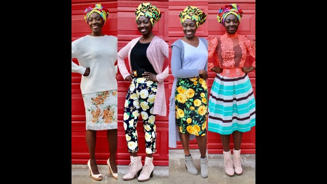 'Casual To Formal Lookbook | Timeless African Fashion | African Bonnet | African Print | Lifestyle'