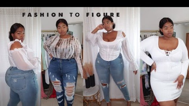 'Its Officially Spring! Fashion To Figure Spring Plus Size/Curvy Try On Haul | Outfit Ideas!! Dossier'