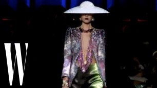 'Giorgio Armani Prive Spring 2011 Couture - runway fashion show - W Magazine'