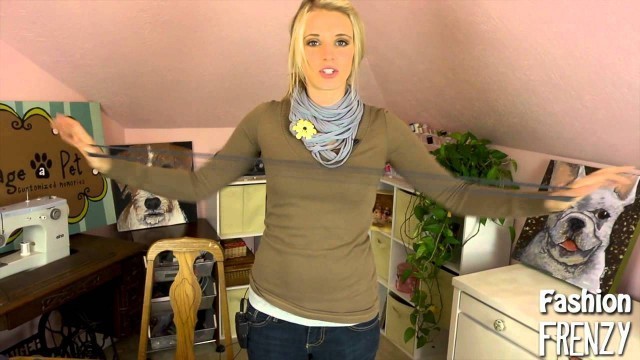 'Fashion Frenzy - Episode 1: T-shirt Scarf'