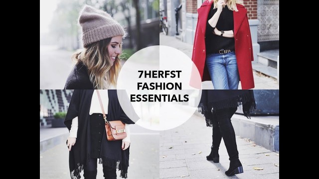 'Herfst Edit // 7 Fashion Essentials | Billie Rose Blog'