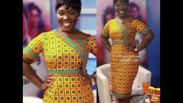 '2019 #AFRICAN PRINT DRESSES: 50 PERFECTLY SMART #AFRICAN WEARS FOR THE LADIES'