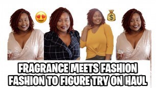 'FASHION TO FIGURE TRY ON HAUL | FRAGRANCE MEETS FASHION | PLUS SIZE HAUL | TheCherysTv'