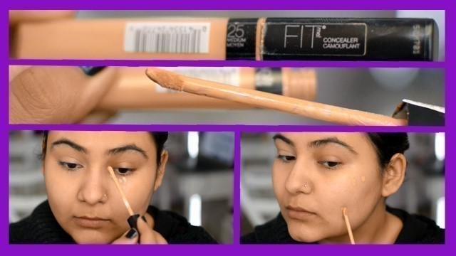 'Maybelline FIT ME Concealer review  Indian {Delhi fashion blogger}'