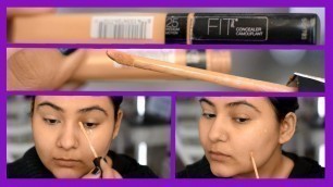 'Maybelline FIT ME Concealer review  Indian {Delhi fashion blogger}'