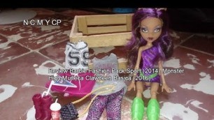 'Review Barbie Fashion Pack Sport 2014 & Monster High Muñeca  Basica Clawdeen Wolf 2016\"|Compritas'