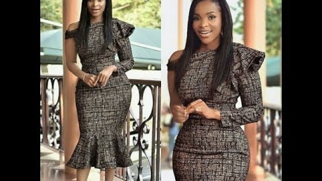 '2019 #AFRICAN PRINT DRESSES | 50 PERFECTLY STYLISH #ANKARA DRESSES'