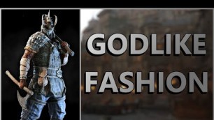 '[For Honor] Godlike Berserker Fashion & Gear/Perks!'