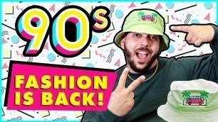 'Stay on trend with this 90\'s DIY bucket hat tutorial'