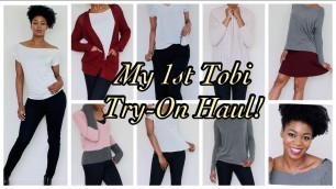 'My 1st Tobi Fashion Try-On/Haul Fall 2015! - (Fall Basic Essentials) - NaturalMe4C'