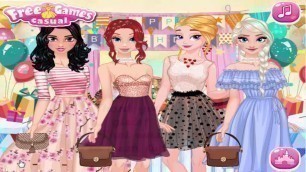 'Disney Frozen Games Princesses Birthday Fashion Challenge'