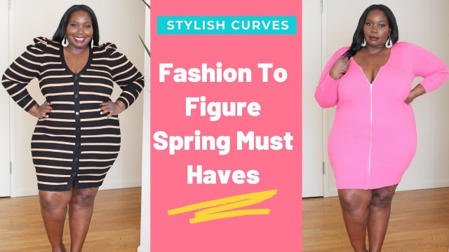 'FASHION TO FIGURE Plus Size Spring Fashion Haul | Stylish Curves'