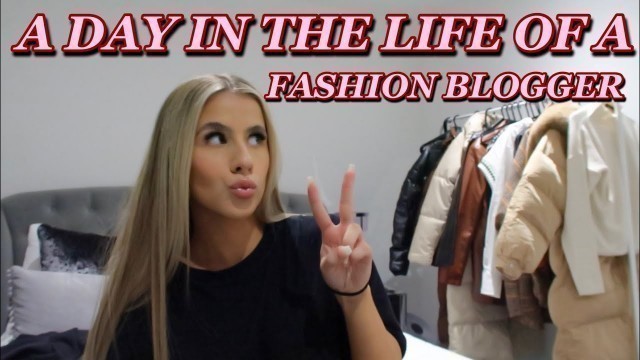 'DAY IN THE LIFE OF A FASHION BLOGGER | Romy Morris'