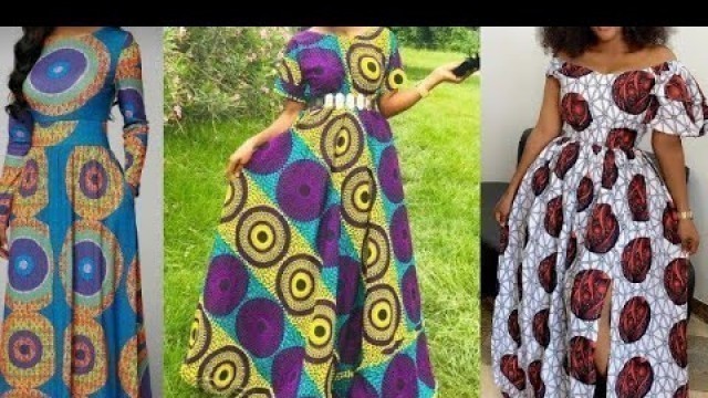 'Beautiful Ankara Maxi Dresses || African Fashion Styles || African Print Maxi Dresses For Ladies'