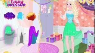 'Disney Frozen Elsa\'s Sweet Sixteen Now and Then Dress Up Game'