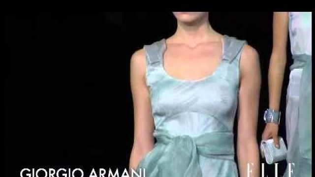 'Giorgio Armani. Milán Fashion Week Primavera verano 2013 | Elle España'