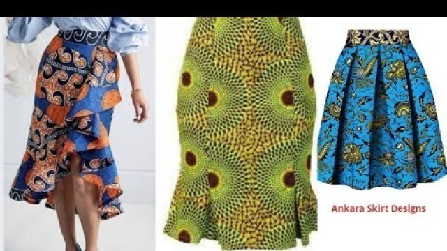 'Super Cute African Fashion Ankara Print Skirt Designs || 2021 Ankara Skirt Styles || Aso Ebi Styles'