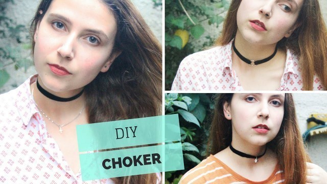 '90s Style Series - DIY Choker o Gargantilla | Carolina Llano'