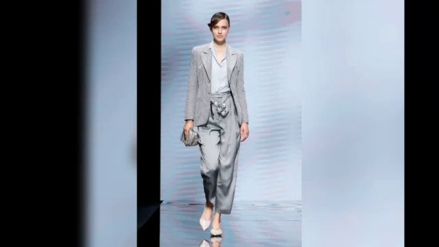 'Giorgio Armani SPRING/SUMMER 2021 at Milan Fashion Week #GATimelessThoughts TIMELESS THOUGHTS -'