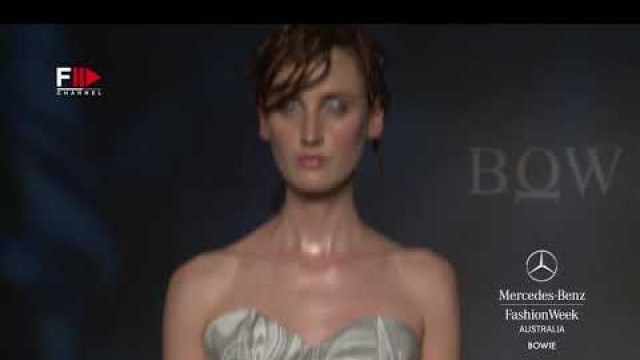 'BOWIE Spring 2012 Australian FW - Fashion Channel'