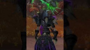 'WoW Fashion: Spiz of the Black Harvest (Warlock)'