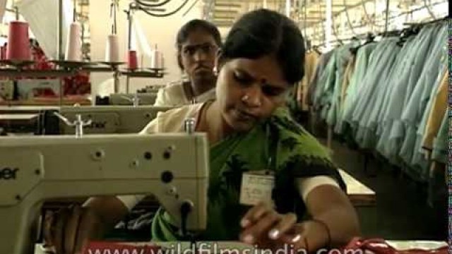 'Garment factory and fashion textile manufacturing - Make in India'