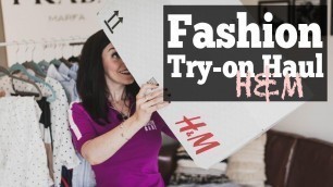 'Fashion Try-On Haul H&M | Fashion blogger | OOTD'