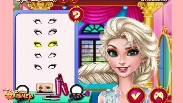 'Disney Princess Dress Up Games: Frozen Elsa\'s Catwalk Challenge'