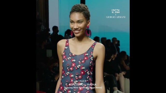 'Cosmovision Records on Giorgio Armani Fashion Show Fall/Winter 2021'