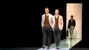 'Giorgio Armani Menswear Spring Summer 2013 Full Fashion Show'