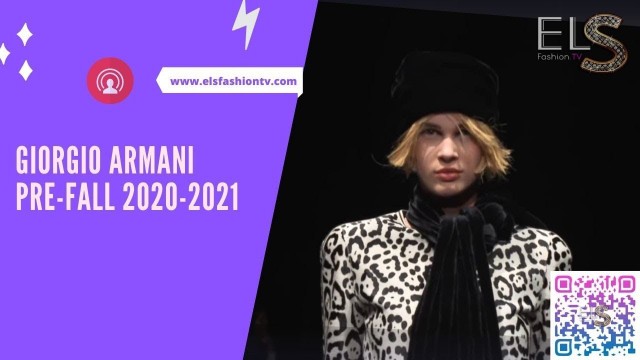 'Giorgio Armani PreFall 2020 2021 Fashion show'