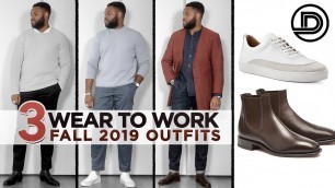 'MEN\'S WEAR TO WORK OUTFITS | Fall 2019 Try On Haul | Outfit Inspiration'