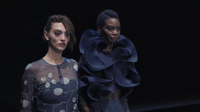 'Giorgio Armani women\'s autumn winter 2021-22 digital fashion show'