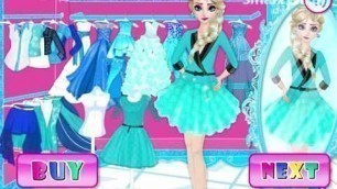 'Disney Frozen\'s Elsa Goes Shopping Dress Up Game'